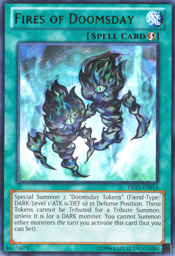 Fires of Doomsday (Green) [DL15-EN014] Rare Yu-Gi-Oh!