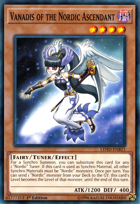 Vanadis of the Nordic Ascendant [LEHD-ENB11] Common Yu-Gi-Oh!