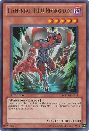 Elemental HERO Necroshade [LCGX-EN015] Rare Yu-Gi-Oh!