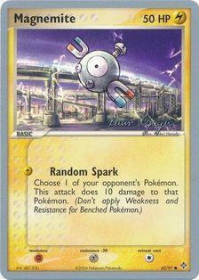 Magnemite (62/97) (Team Rushdown - Kevin Nguyen) [World Championships 2004] Pokémon
