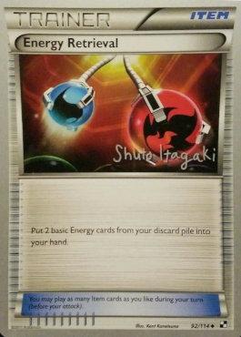 Energy Retrieval (92/114) (Terraki-Mewtwo - Shuto Itagaki) [World Championships 2012] Pokémon