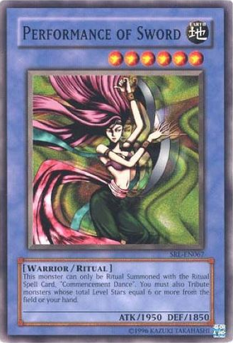 Performance of Sword [SRL-067] Common Yu-Gi-Oh!