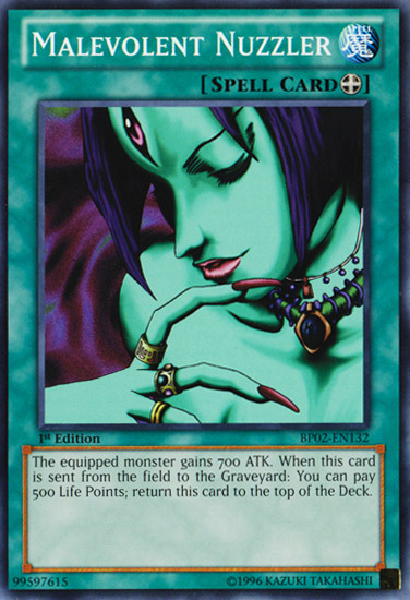 Malevolent Nuzzler [BP02-EN132] Mosaic Rare Yu-Gi-Oh!