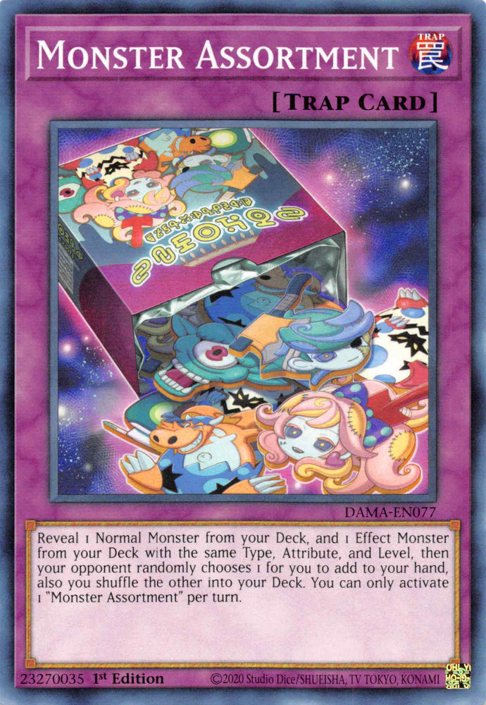 Monster Assortment [DAMA-EN077] Common Yu-Gi-Oh!