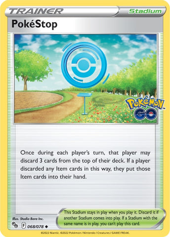 PokeStop (068/078) [Pokémon GO] - Pokemon Cards For Your TCG Needs!