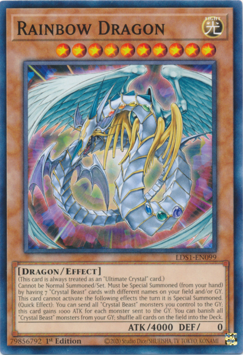 Rainbow Dragon [LDS1-EN099] Common Yu-Gi-Oh!