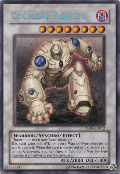 Colossal Fighter (Blue) [DL09-EN012] Rare Yu-Gi-Oh!