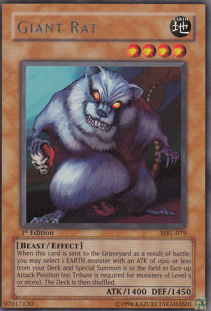 Giant Rat [MRL-079] Rare Yu-Gi-Oh!