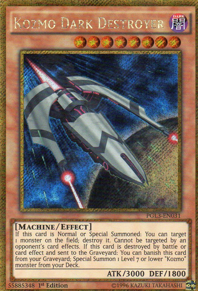 Kozmo Dark Destroyer [PGL3-EN031] Gold Secret Rare Yu-Gi-Oh!