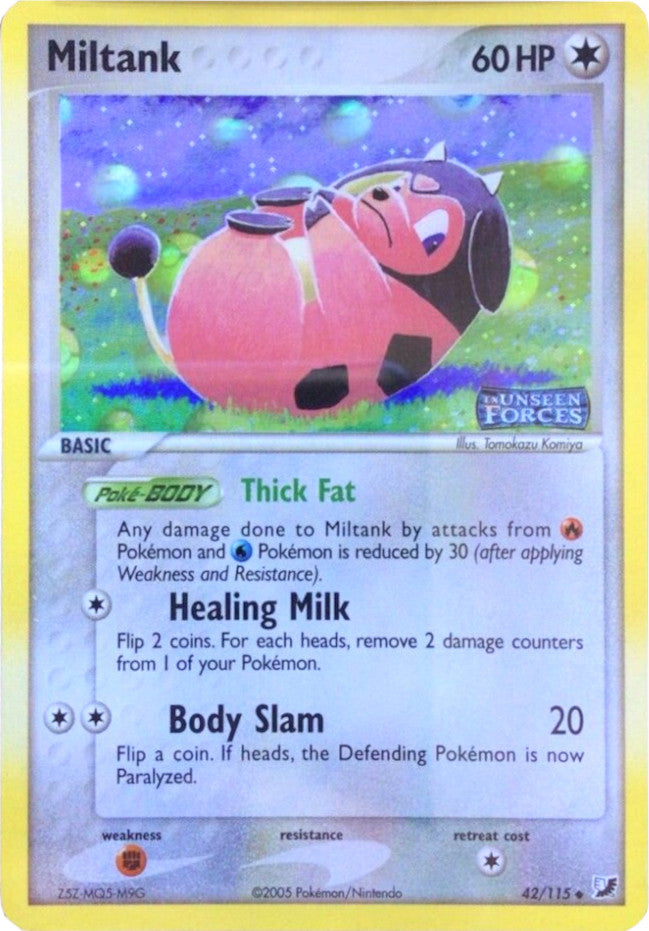 Miltank (42/115) (Stamped) [EX: Unseen Forces] Pokémon
