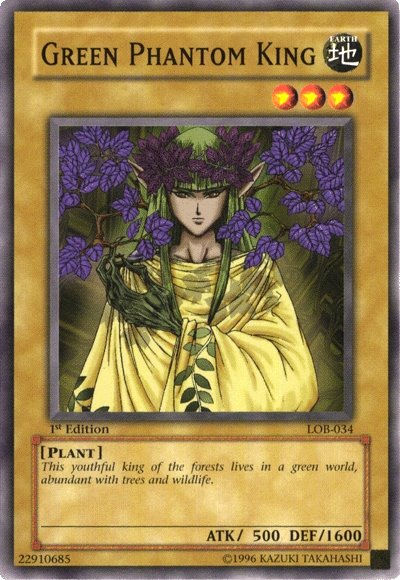 Green Phantom King [LOB-034] Common Yu-Gi-Oh!