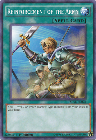 Reinforcement of the Army [SDSE-EN028] Common Yu-Gi-Oh!