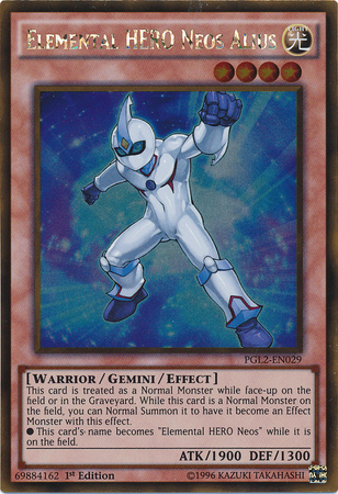 Elemental HERO Neos Alius [PGL2-EN029] Gold Rare Yu-Gi-Oh!