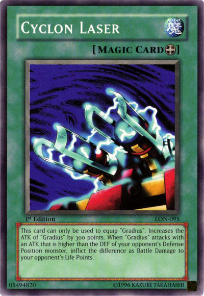 Cyclon Laser [LON-095] Common Yu-Gi-Oh!