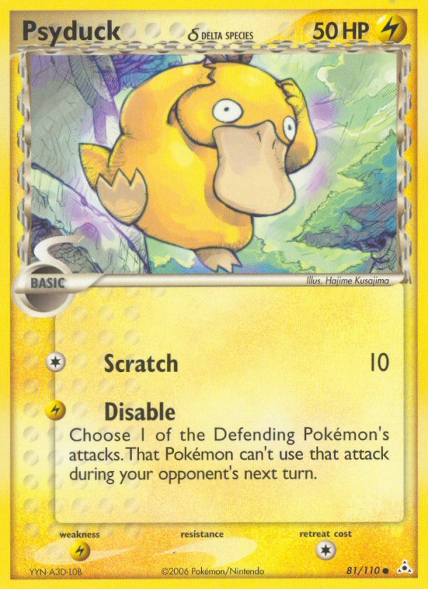 Psyduck (81/110) (Delta Species) [EX: Holon Phantoms] Pokémon