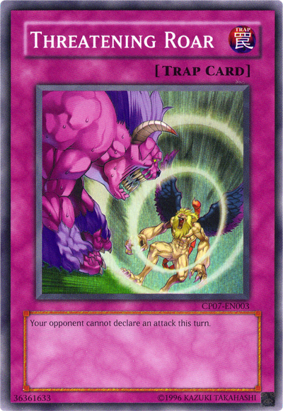 Threatening Roar [CP07-EN003] Super Rare Yu-Gi-Oh!