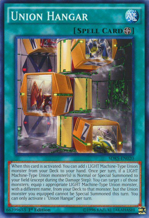 Union Hangar [SDKS-EN020] Common Yu-Gi-Oh!