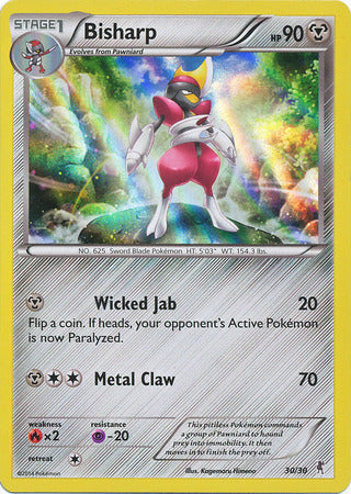 Bisharp (30/30) [XY: Trainer Kit 1 - Bisharp] Pokémon