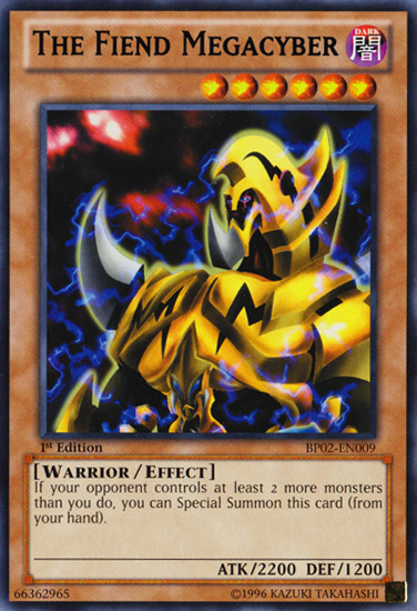 The Fiend Megacyber [BP02-EN009] Mosaic Rare Yu-Gi-Oh!