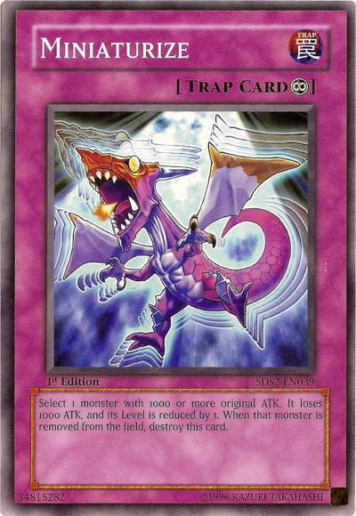 Miniaturize [5DS2-EN039] Common Yu-Gi-Oh!