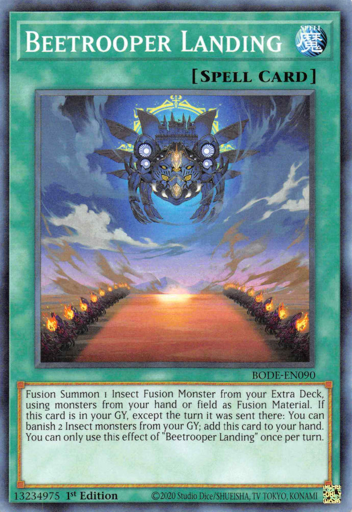 Beetrooper Landing [BODE-EN090] Common Yu-Gi-Oh!