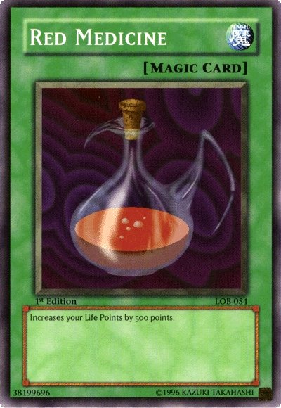 Red Medicine [LOB-054] Common Yu-Gi-Oh!