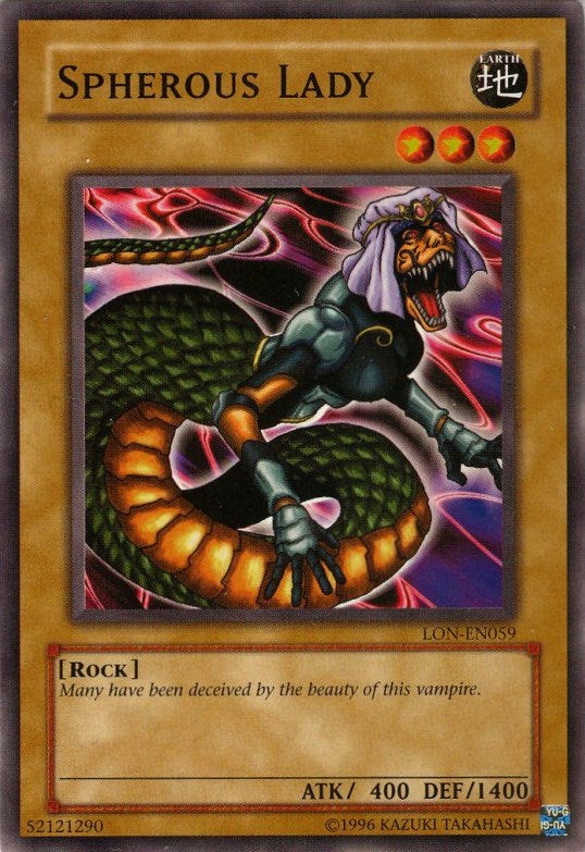 Spherous Lady [LON-EN059] Common Yu-Gi-Oh!