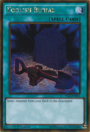 Foolish Burial [PGL2-EN051] Gold Rare Yu-Gi-Oh!