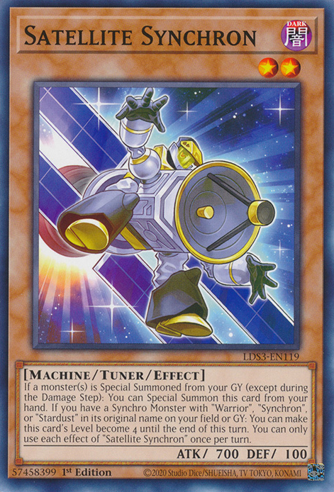 Satellite Synchron [LDS3-EN119] Common Yu-Gi-Oh!