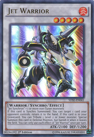 Jet Warrior [SDSE-EN041] Ultra Rare Yu-Gi-Oh!