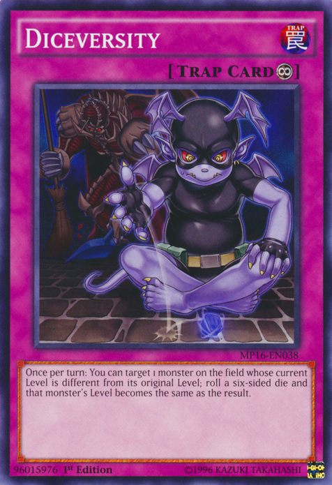 Diceversity [MP16-EN038] Common Yu-Gi-Oh!