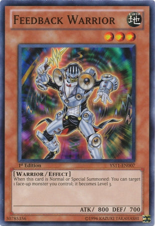 Feedback Warrior [YS11-EN007] Common Yu-Gi-Oh!