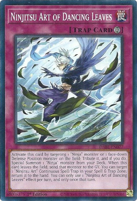Ninjitsu Art of Dancing Leaves [DABL-EN077] Common Yu-Gi-Oh!