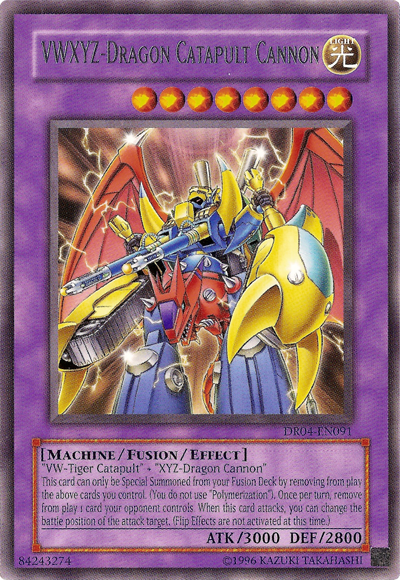 VWXYZ-Dragon Catapult Cannon [DR04-EN091] Rare Yu-Gi-Oh!