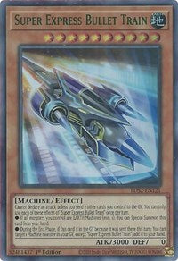 Super Express Bullet Train (Green) [LDS2-EN121] Ultra Rare Yu-Gi-Oh!