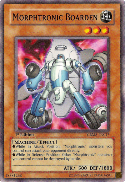 Morphtronic Boarden [CRMS-EN017] Common Yu-Gi-Oh!