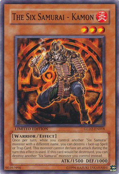 The Six Samurai - Kamon [GLD2-EN018] Common Yu-Gi-Oh!
