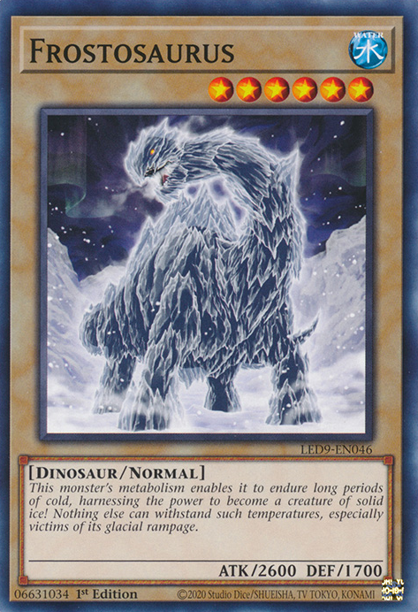 Frostosaurus [LED9-EN046] Common Yu-Gi-Oh!