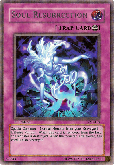Soul Resurrection [AST-109] Rare Yu-Gi-Oh!