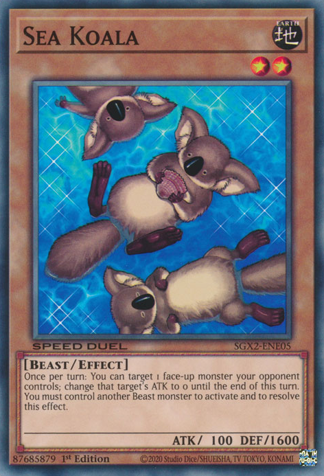 Sea Koala [SGX2-ENE05] Common Yu-Gi-Oh!