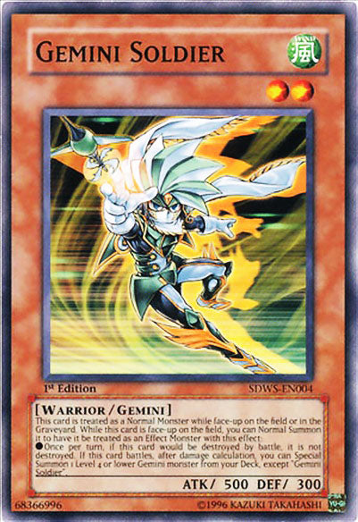 Gemini Soldier [SDWS-EN004] Common Yu-Gi-Oh!