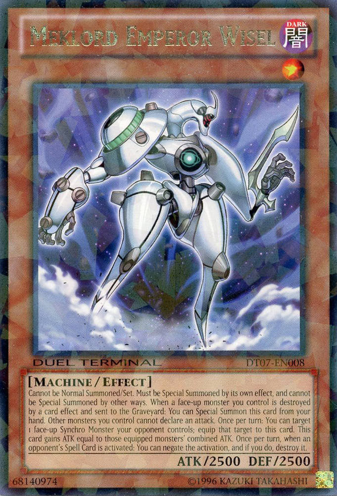 Meklord Emperor Wisel [DT07-EN008] Rare Yu-Gi-Oh!
