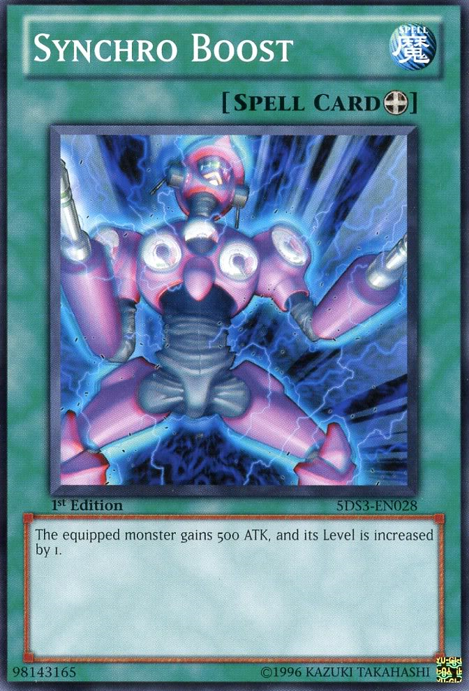 Synchro Boost [5DS3-EN028] Common Yu-Gi-Oh!