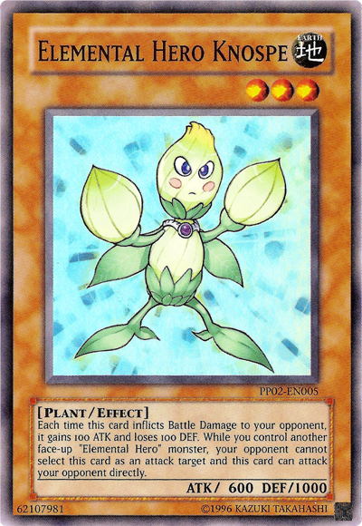 Elemental Hero Knospe [PP02-EN005] Super Rare Yu-Gi-Oh!