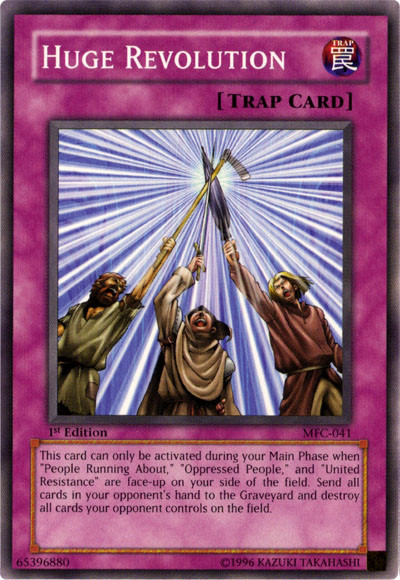 Huge Revolution [MFC-041] Common Yu-Gi-Oh!