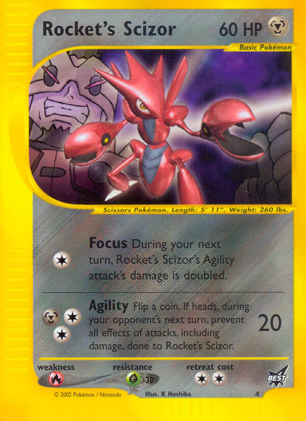 Rocket's Scizor (4) [Best of Promos] Pokémon