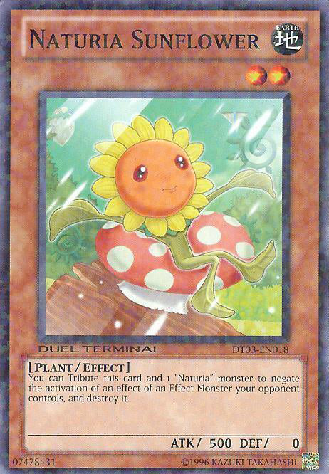 Naturia Sunflower [DT03-EN018] Common Yu-Gi-Oh!