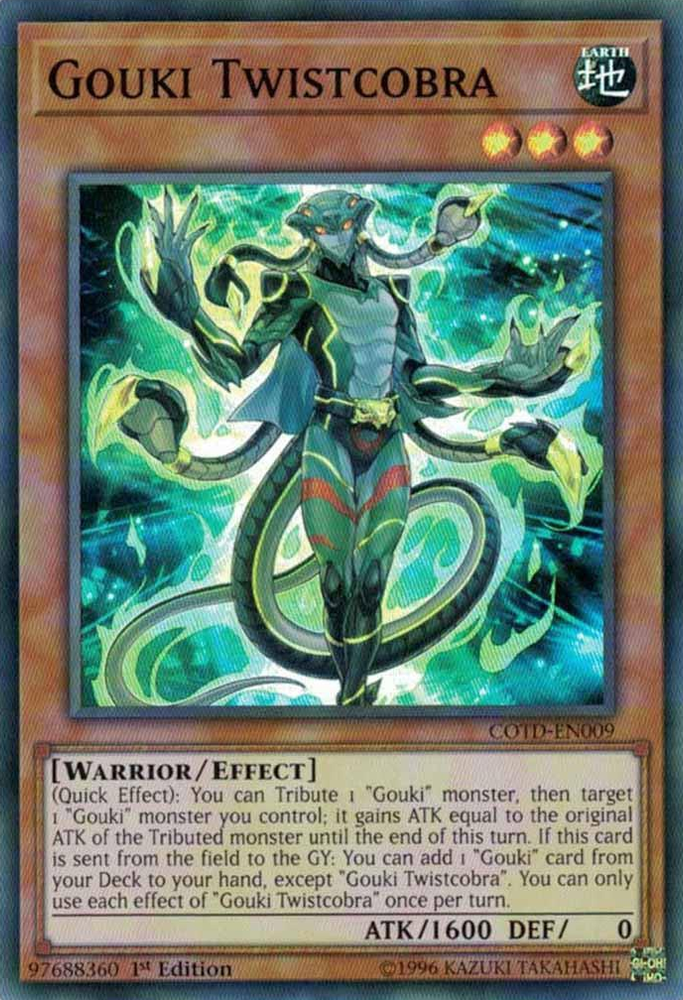 Gouki Twistcobra [COTD-EN009] Super Rare Yu-Gi-Oh!