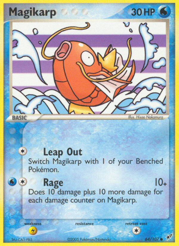 Magikarp (64/107) [EX: Deoxys] Pokémon