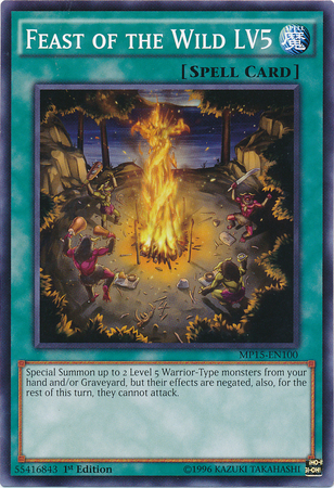 Feast of the Wild LV5 [MP15-EN100] Common Yu-Gi-Oh!
